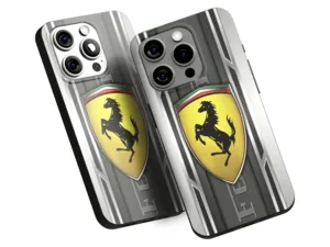 Ferrari Smartphone Hülle Custom Racing Look Minimalistisch